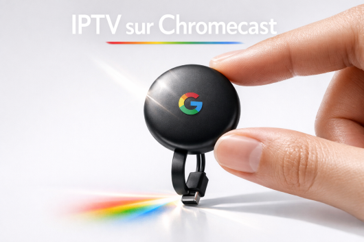 IPTV sur Chromecast