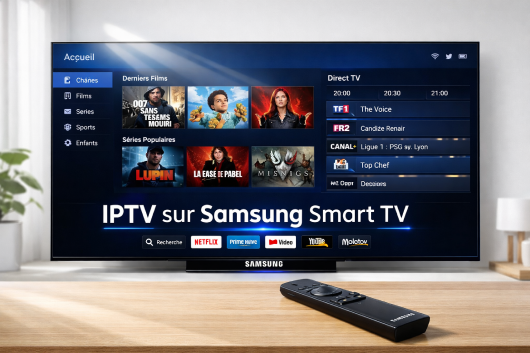 IPTV sur Samsung Smart TV