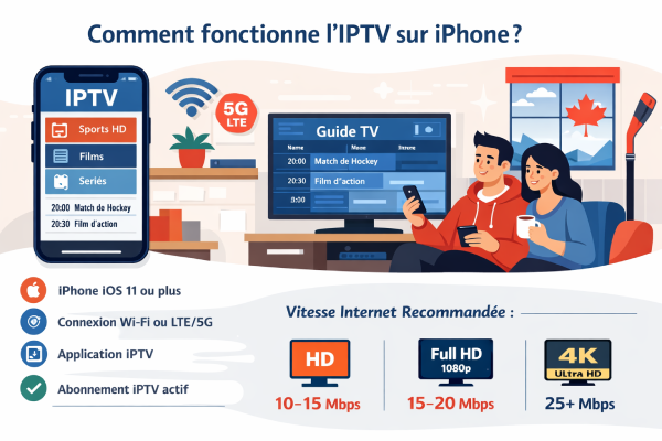 IPTV sur iPhone : Les meilleures applications et guide d'installation SwedenPrime