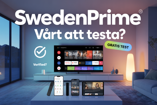 Bästa IPTV: Allt du måste veta innan du tecknar abonnemang SwedenPrime