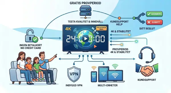 gratis IPTV-provperiod